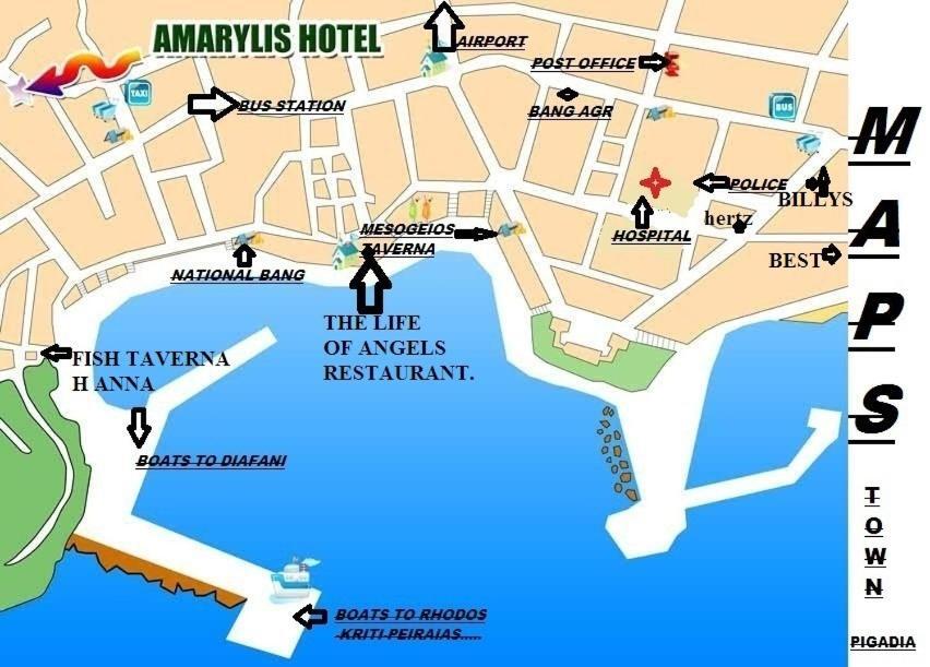 Ξενοδοχείο Αμαρυλλίς Κάρπαθος Εξωτερικό φωτογραφία
